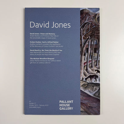 David Jones. Pallant House Gallery magazine number 37 October 2015