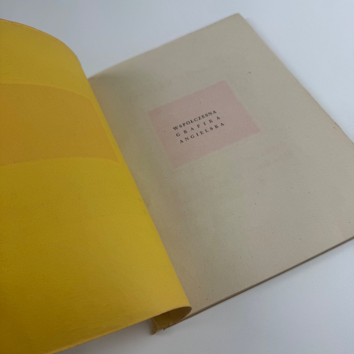 Współczesna Grafika Angielska James Laver. British Council Muzeum Narodowe, 1947