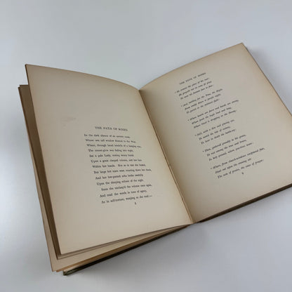 Three Sunsets and Other Poems by Lewis Carroll | Macmillan, 1898 | bookplate and inscription for Nancy Marsh