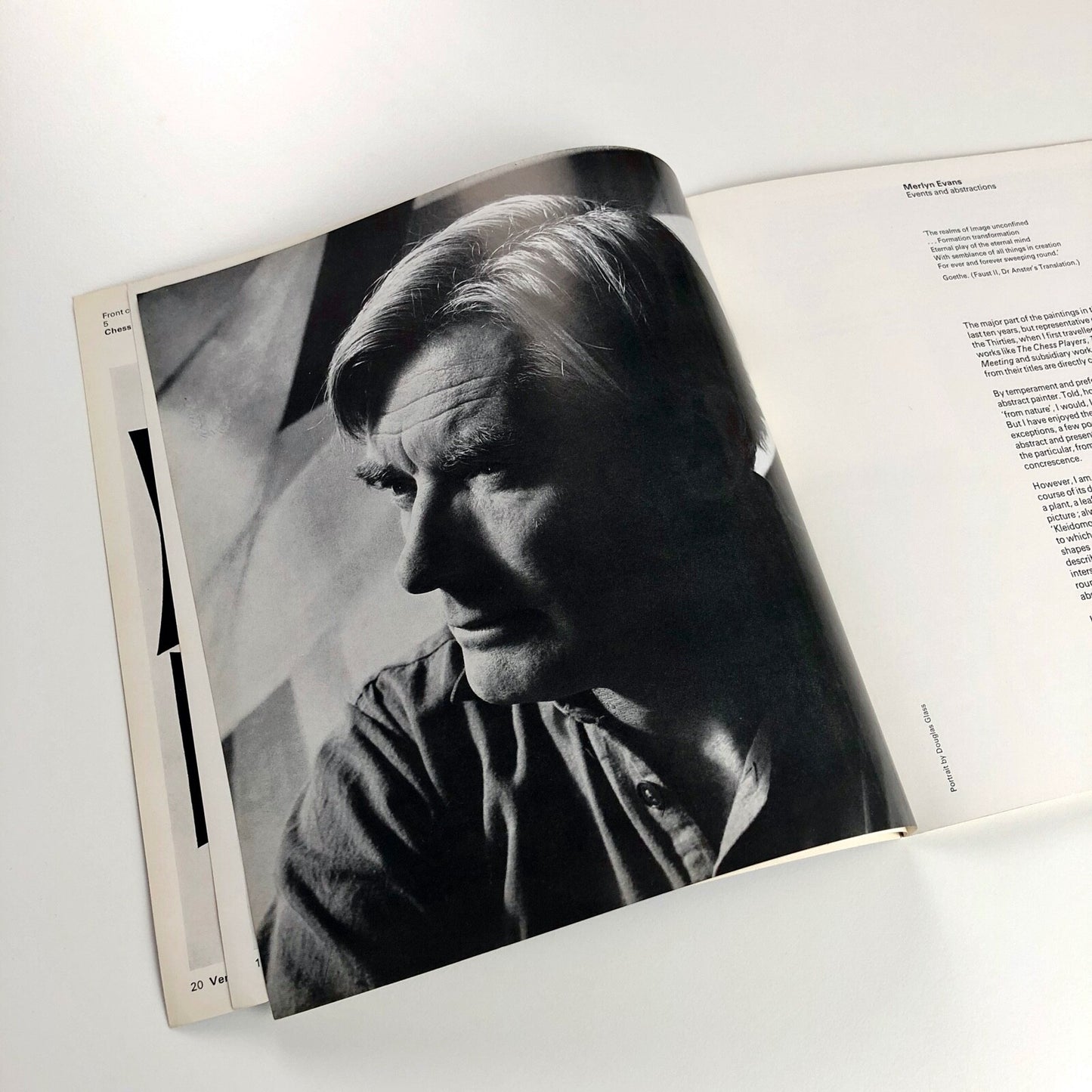 Merlyn Evans – Events and abstractions | Marlborough Fine Art, 1968 | Design by Gordon House