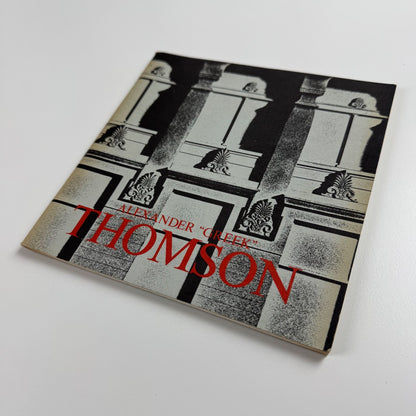 Alexander ‘Greek’ Thomson Architect Architectural Association RIBA 1984