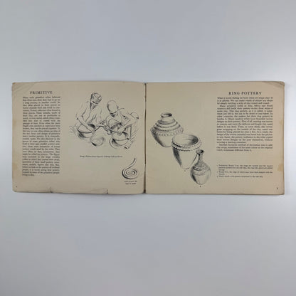 Pottery and its making by John Thomas & Mary Sikes. Puffin Picture Book 71 1950