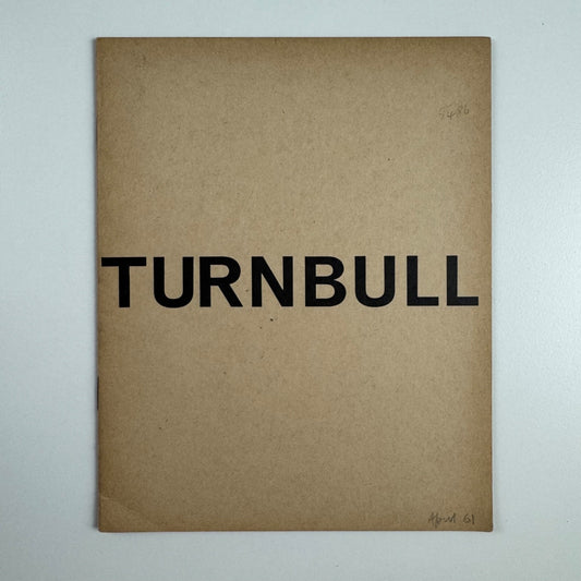 William Turnbull. Sculpture | Molton Gallery, 1961