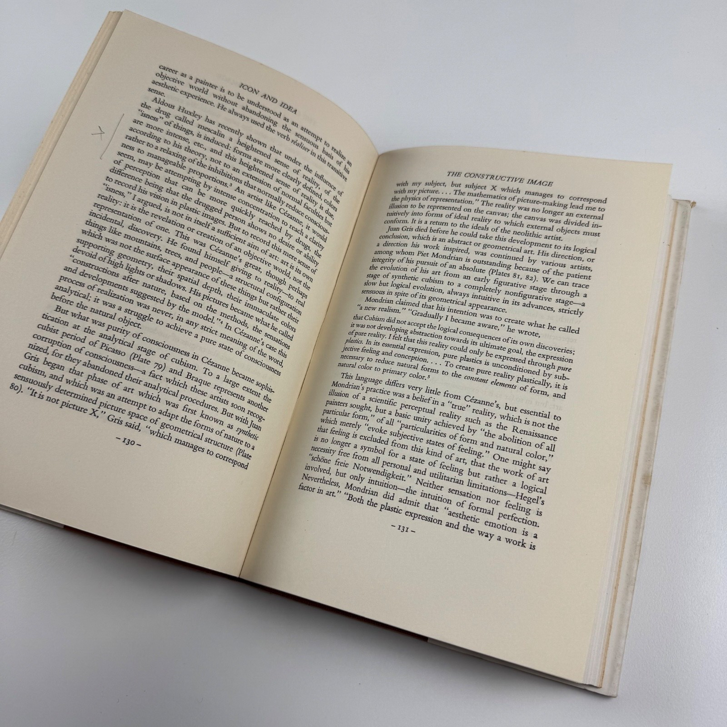 Icon and Idea. The Function of Art in the Development of Human Consciousness by Herbert Read | Faber & Faber, 1955