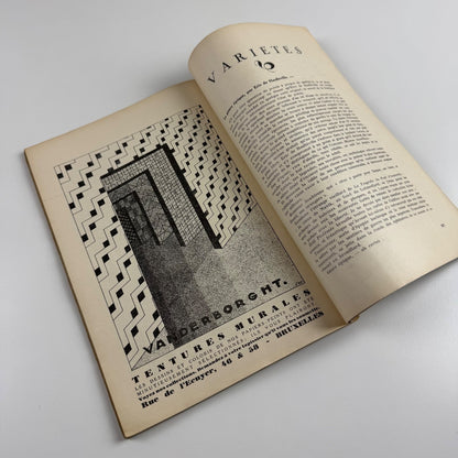 Variétés. Revue Mensuelle Illustree de L'esprit Contemporain April 1930, Annee No 12 | Edited by P.G. van Hecke