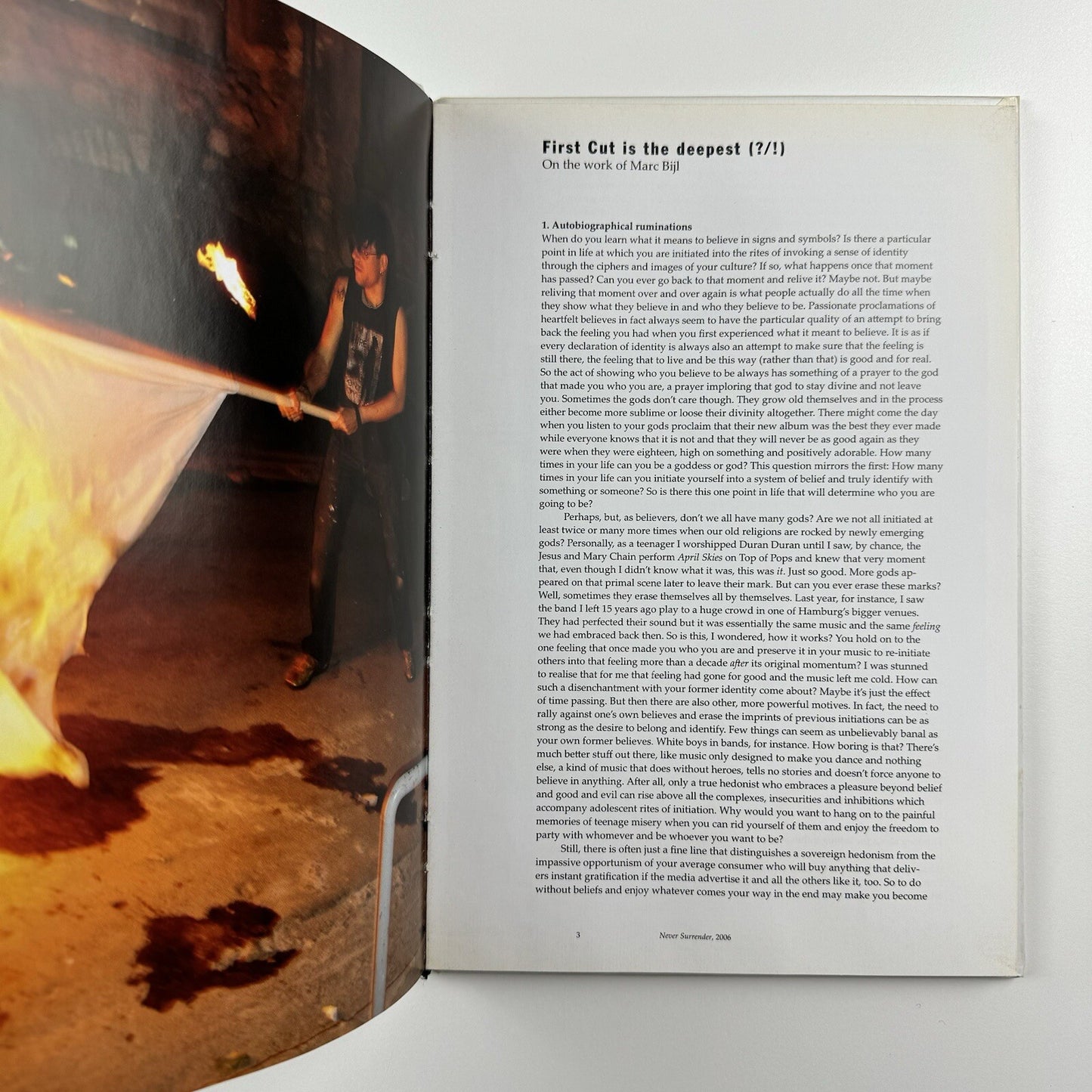 Marc Bijl. Indy Structures. In times like these | The Breeder, Athens 2006 catalogue