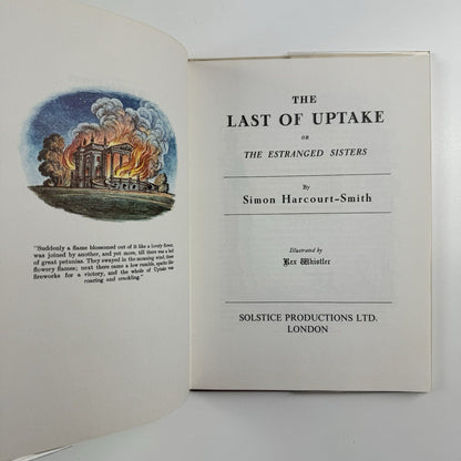 The Last of Uptake by Simon Harcourt-Smith | Illus. Rex Whistler | Solstice 1967