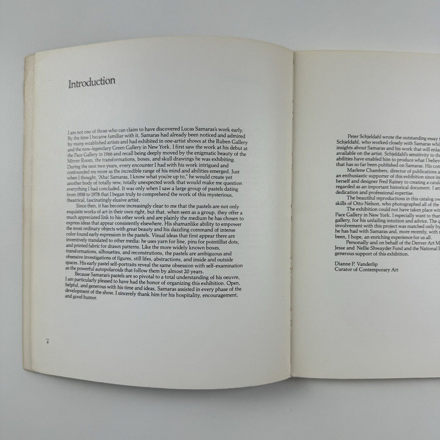 Lucas Samaras – Pastels | Denver Art Museum exhibition catalogue, 1981
