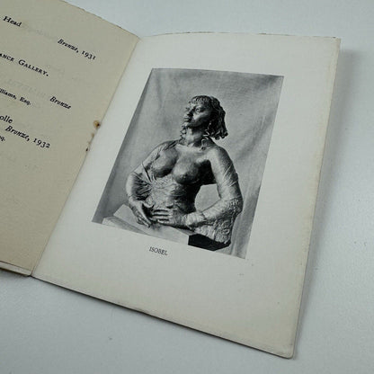 Jacob Epstein | The Leicester Galleries exhibition catalogue | Ernest Brown & Phillips, May 1933