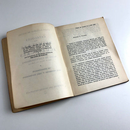 Catalogue des Peintures et Sculptures | Musée National du Louvre Paris, 1947