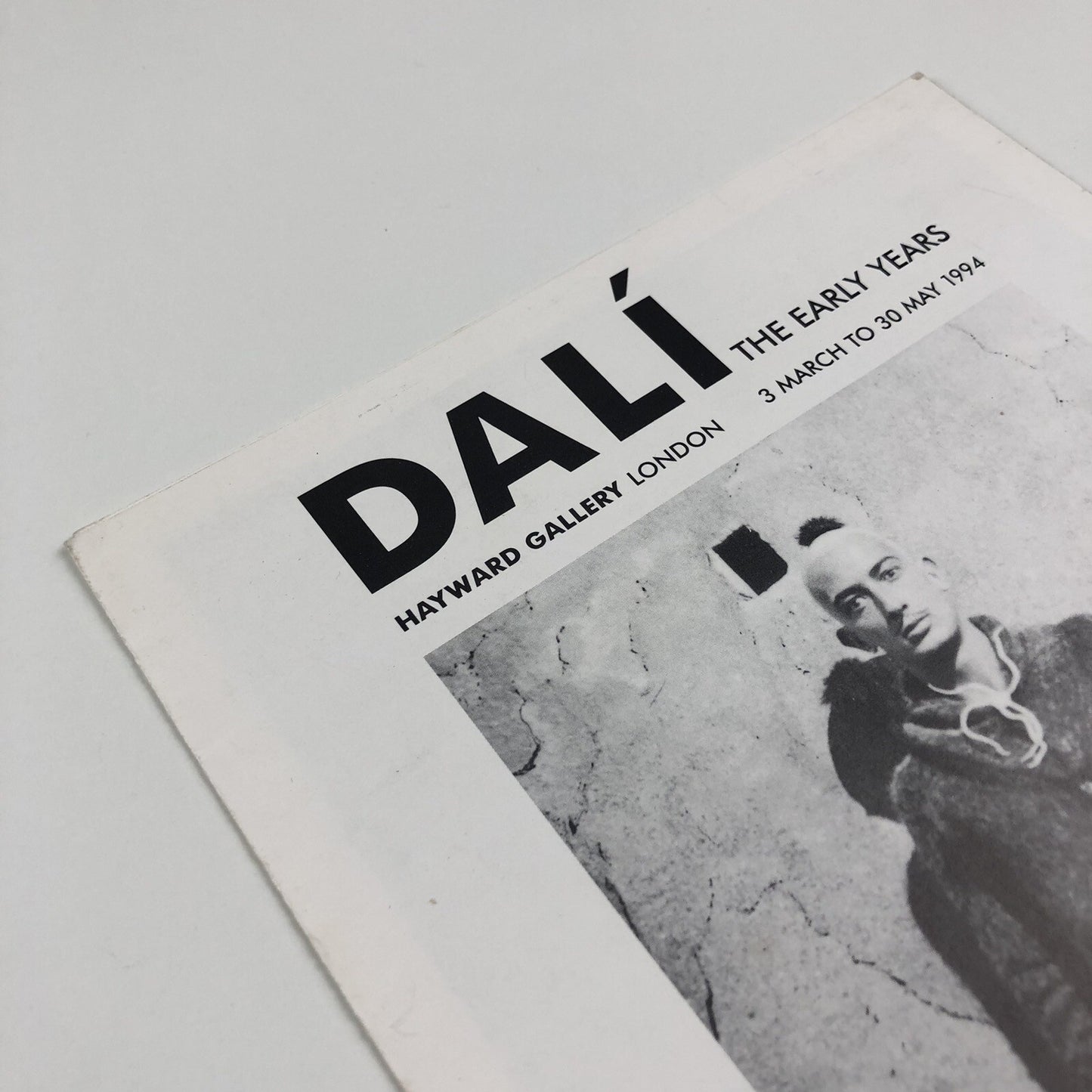 Dalí The early years | exhibition guide to Hayward Gallery 1994