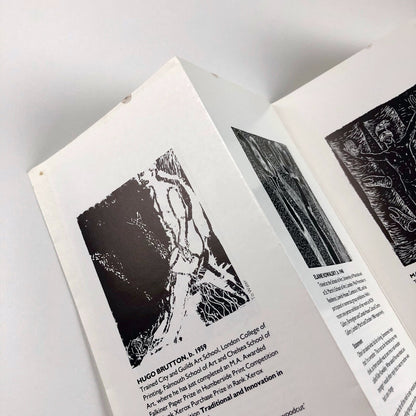 Contemporary British Woodcuts | City Museum and Art Gallery Worcester | Exhibition leaflet, 1986/7
