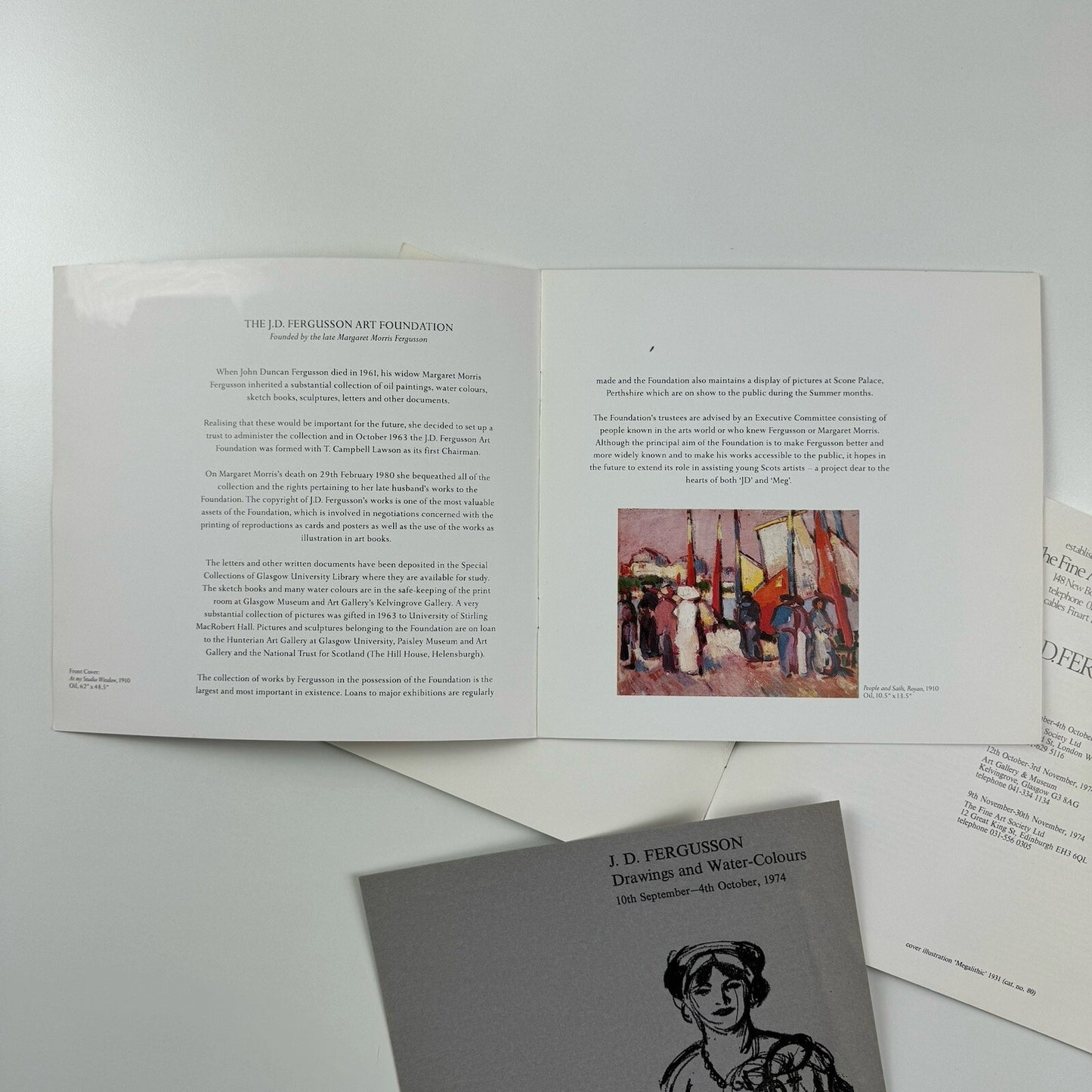 J.D. Fergusson 1874-1961 | Fine Art Society exhibition catalogue, 1974