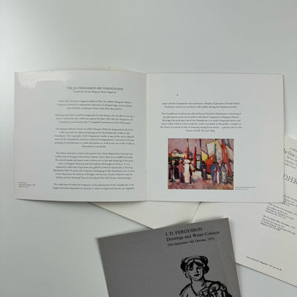 J.D. Fergusson 1874-1961 | Fine Art Society exhibition catalogue, 1974