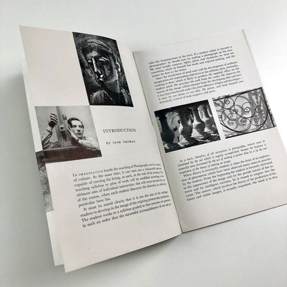 Prospectus of Photography. The department and its facilities | Guildford School of Art, 1960s | introduction by Ifor Thomas