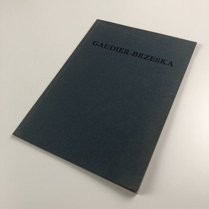 Gaudier-Brzeska 1891-1915 – Drawings | Victor Waddington catalogue, 1966