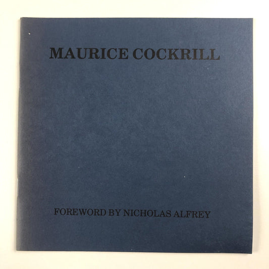 Maurice Cockrill Paintings 1982-83 | Edward Totah Gallery catalogue, 1984 | Inscribed by the artist