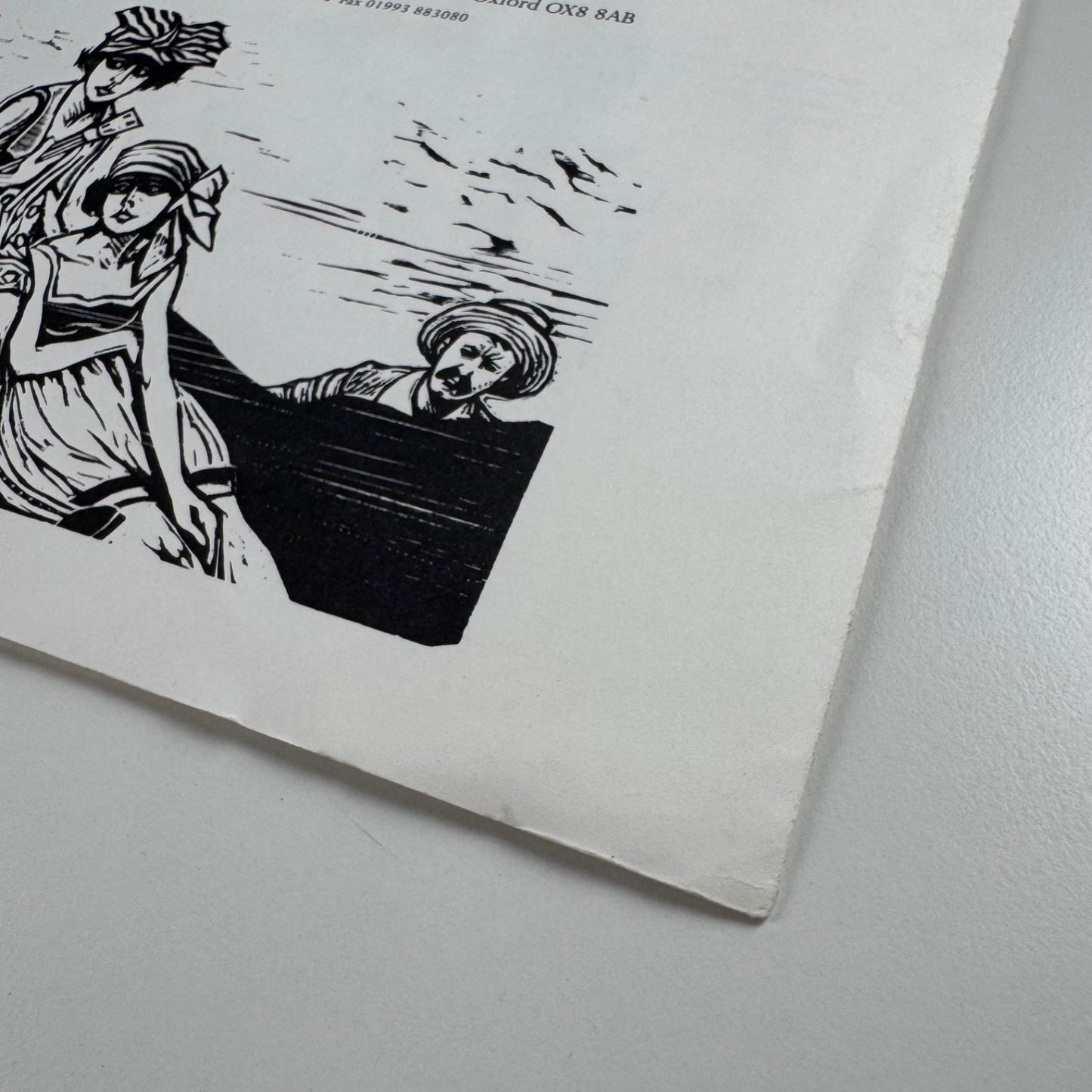 Prospectus for The Wood Engravings of Frank Martin by Hal Bishop | Previous Parrot Press, 1998
