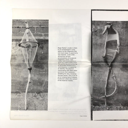 Who Pushes the Buttons? Sculptures by Roger Butler | essay by John Crossley | Michael West Gallery, 2000