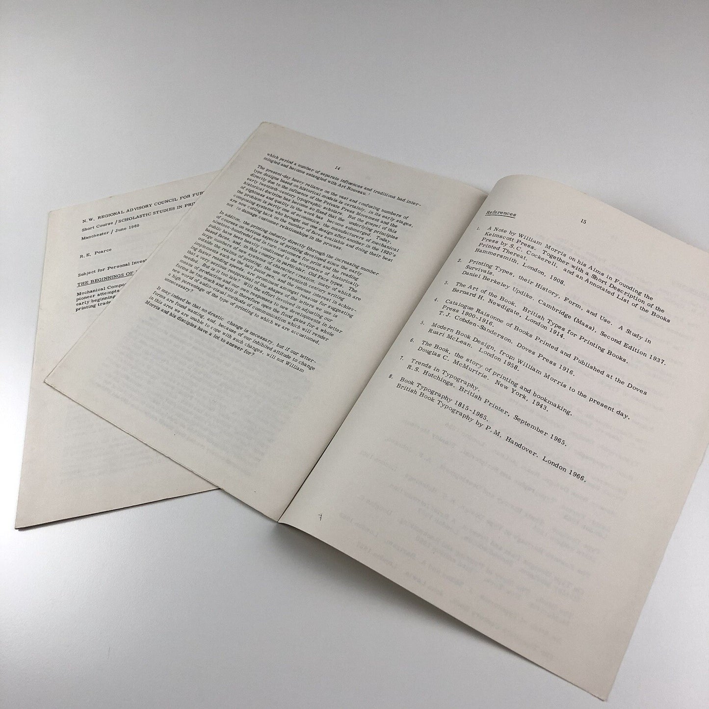 N.W. Regional Advisory Council / Scholastic Studies in Printing | June 1969