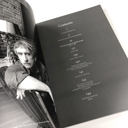 The Collection of Edward Albee | Sotheby’s New York catalogue, 26 September 2017