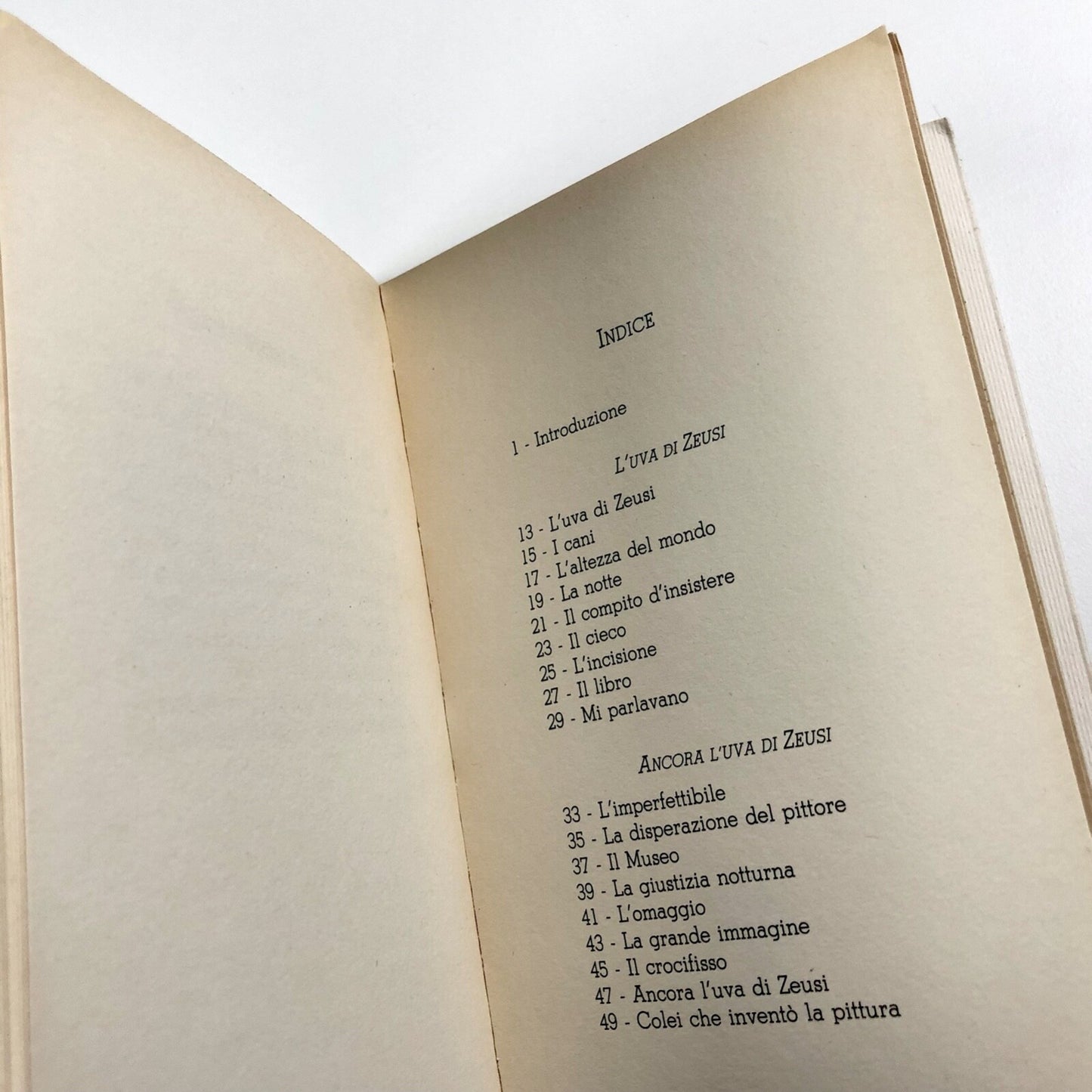 Yves Bonnefoy – L'Uva di Zeusi e Altre Favole | Biblioteca Cominiana, 1991