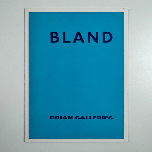 Douglas Bland | leaflet Drian Galleries, London, 1961
