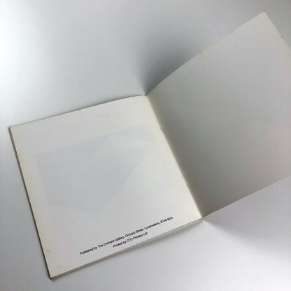 John Hilliard. Borderland – England/Scotland, USA/Canada | Orchard Gallery, Londonderry | 1981 catalogue