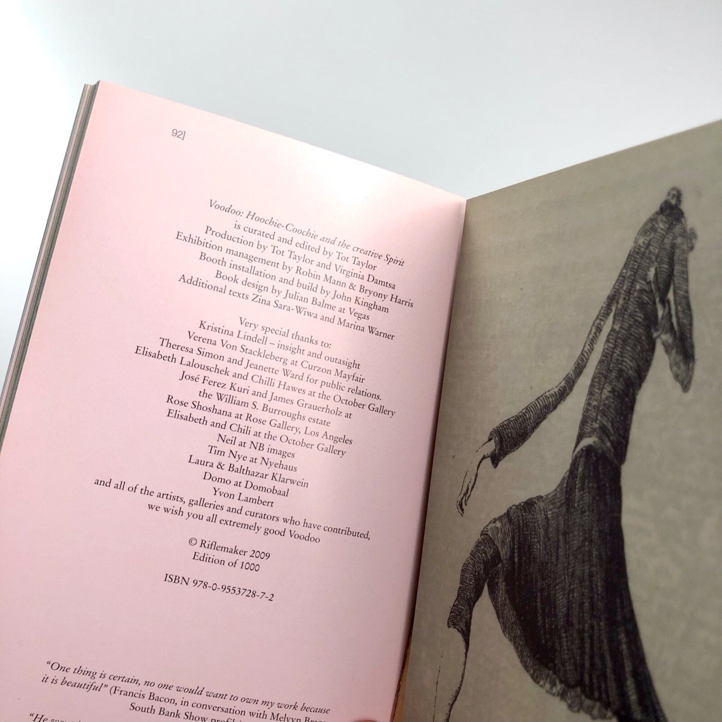Voo-Doo - Riflemaker Exhibition catalogue | Hoochie Coochie and the Creative Spirit, 2009