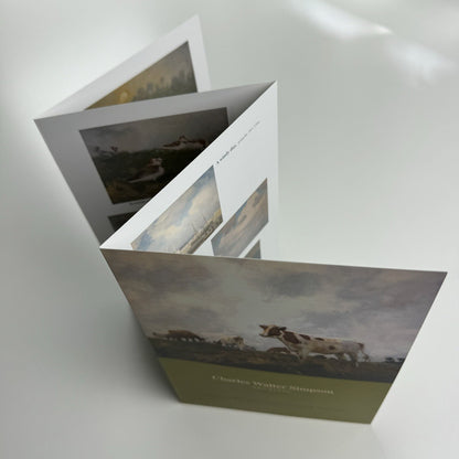 Folded card – Charles Walter Simpson | Davison-Thomas Fine Art, Penzance 2006