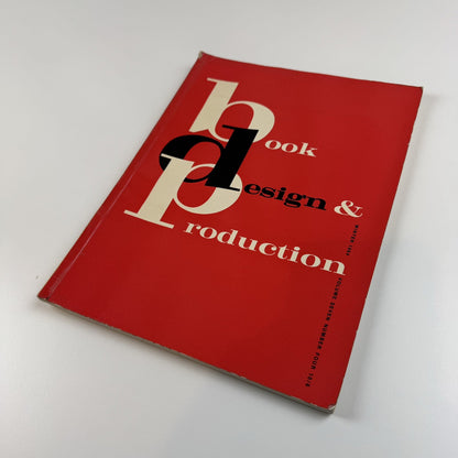 Book Design & Production – Vol 7 No 4 1964 | Thames Publishing | Edited by James Moran