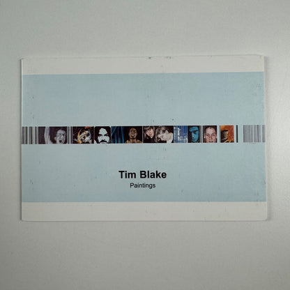 Promotional fold out card for Tim Blake Paintings, undated