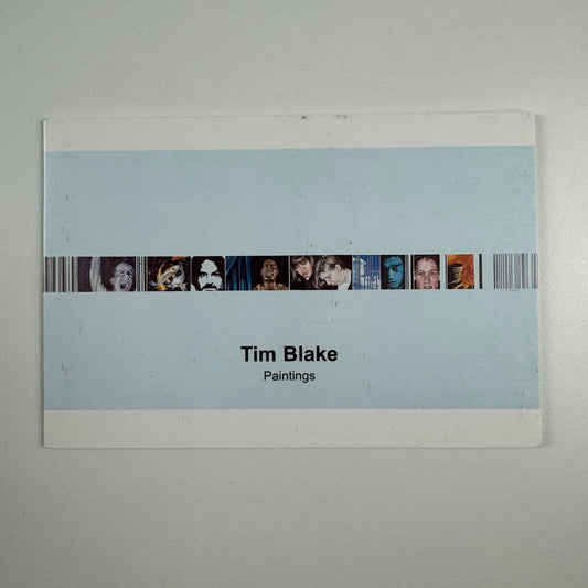 Promotional fold out card for Tim Blake Paintings, undated