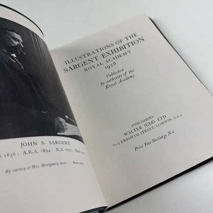 Illustrations of the Sargent Exhibition Royal Academy, 1926