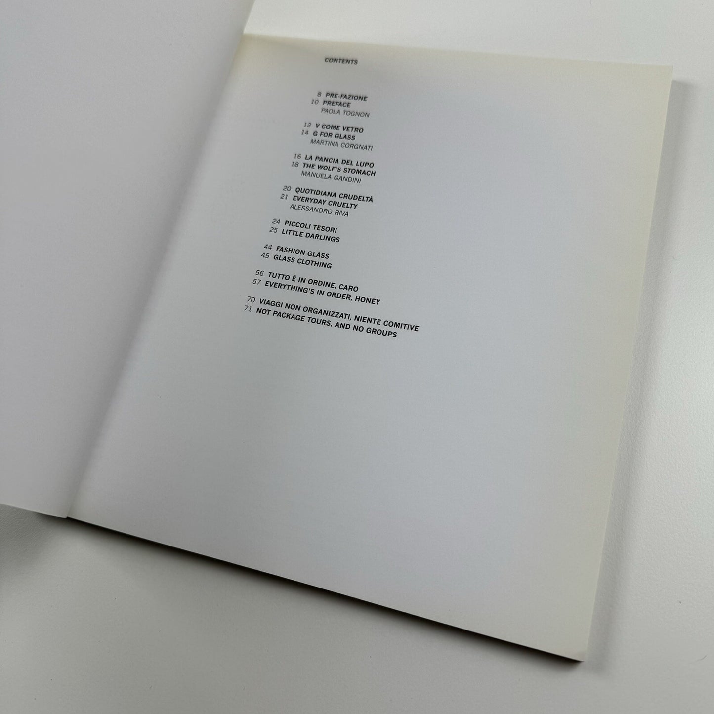 Silvia Levenson | Galleria Credito Valtellinese, 2001 catalogue