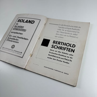 Gebrauchsgraphik International Advertising Art May 1930 Vol 7 no 5 edited by Professor HK Frenzel