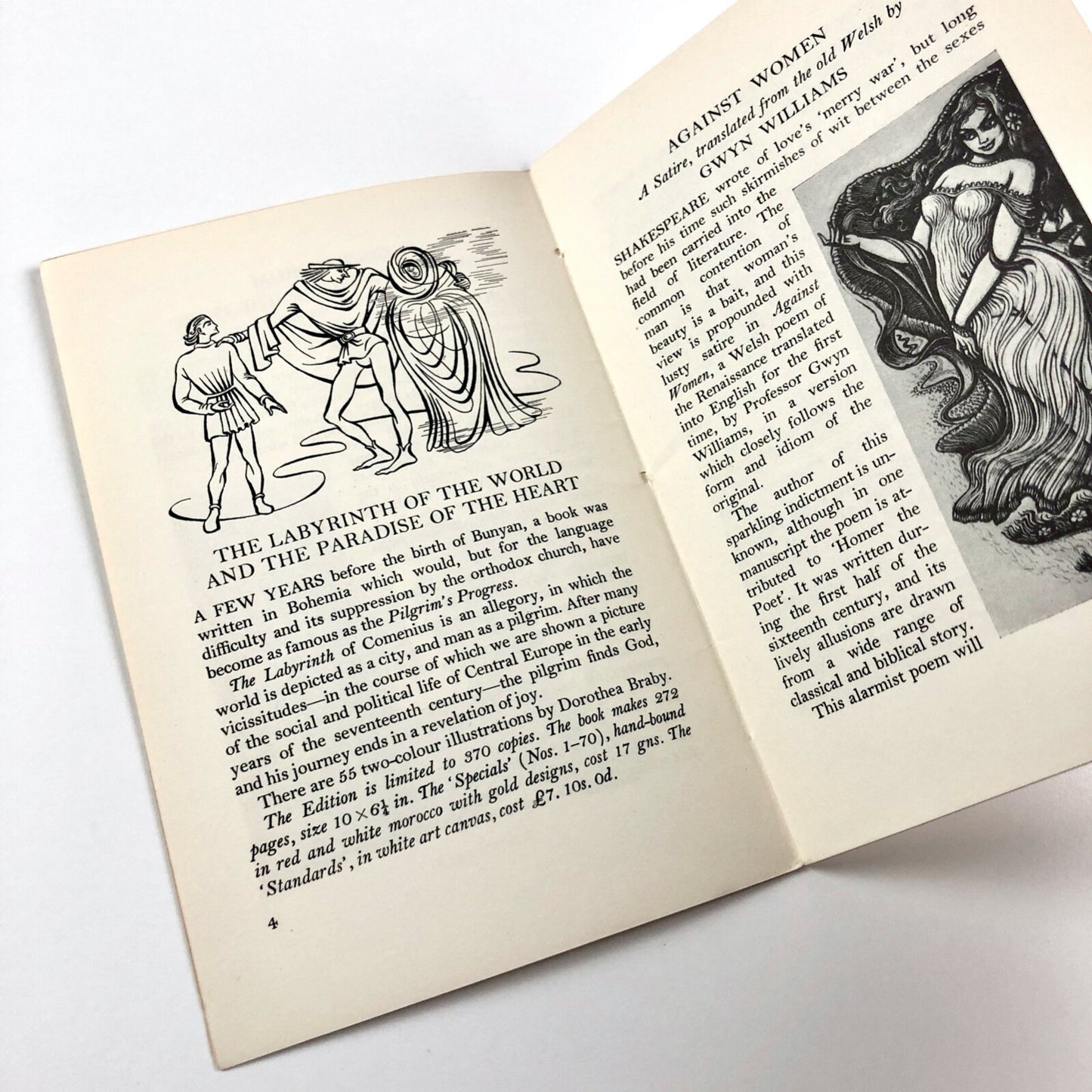 A Thing of Beauty is a Joy Forever Golden Cockerel Press stock list c.1955