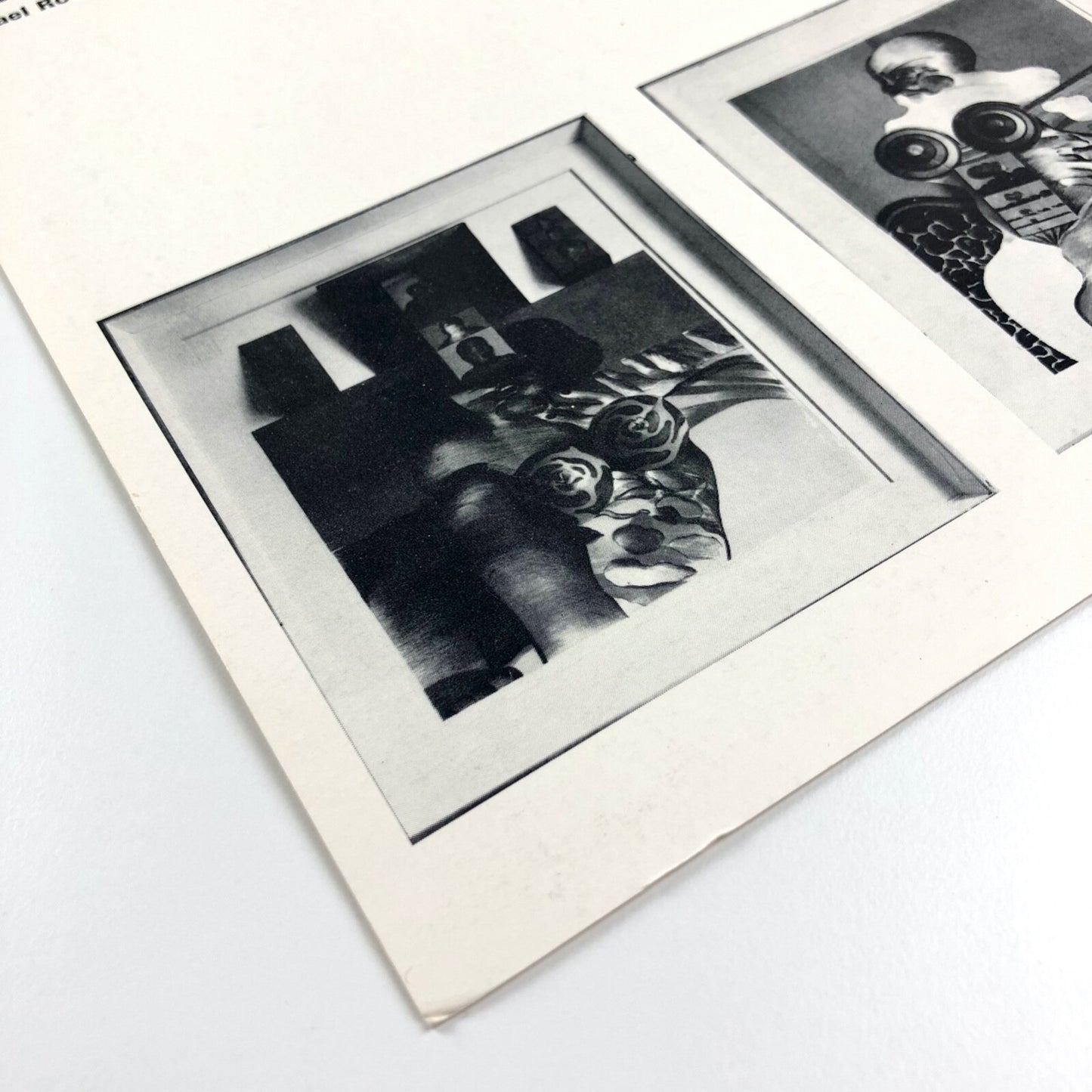 Michael Roschlau | The Richard Demarco Gallery 1969 promotional card