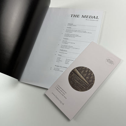 The Medal. British Art Medal Society | BAMS journal | Issue No. 73, Autumn 2018