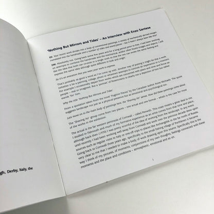 Nothing But Mirrors and Tides – David Manley paintings | Derby Museum catalogue, 2002