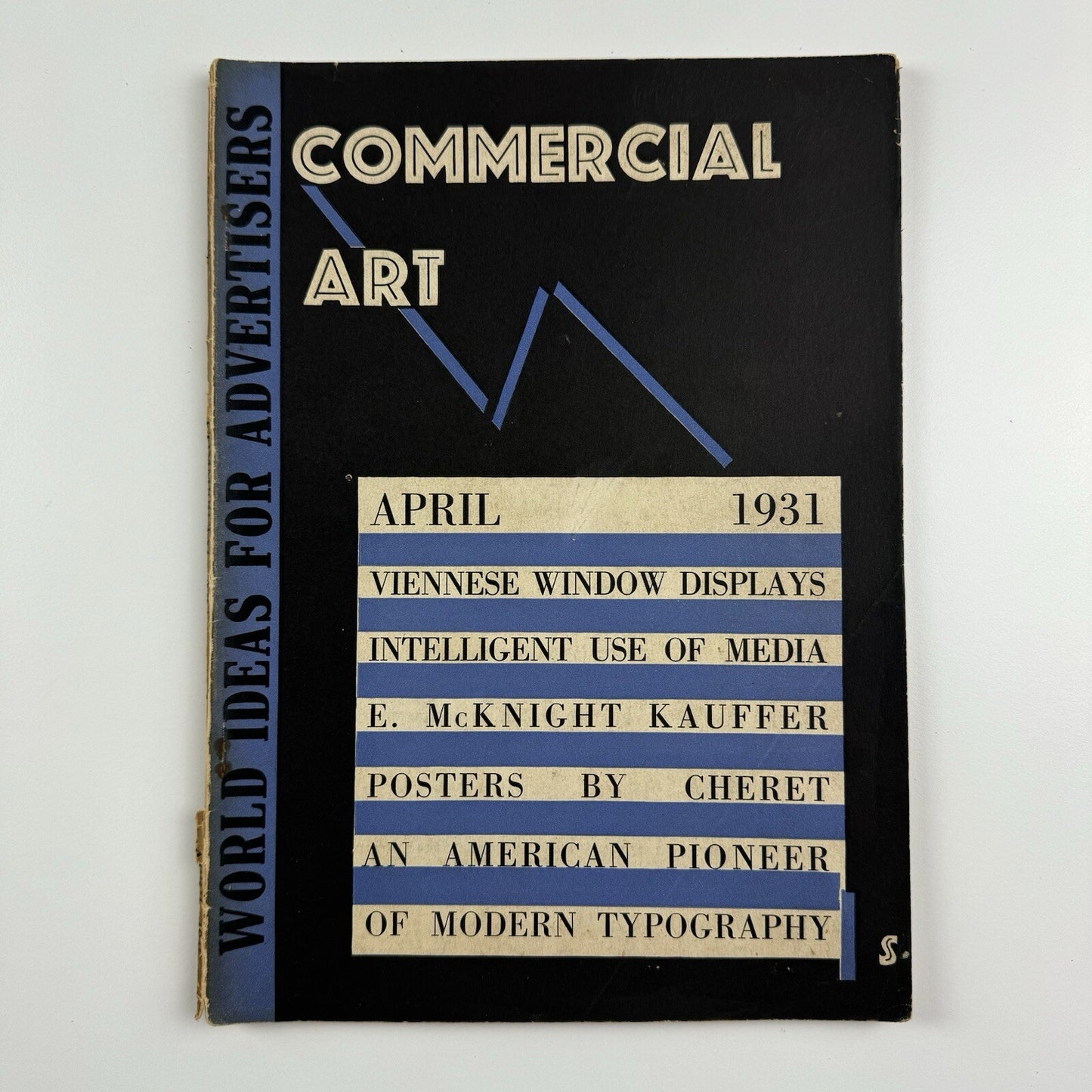 Commercial Art – The Advertisers Magazine April 1931, No 58 | McKnight Kauffer
