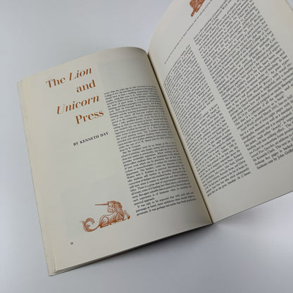Book Design and Production | Vol 3 No 4 1960 | Printing News Ltd | Edited by James Moran