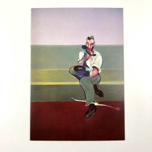 Seven British Painters – Selected Masters | Marlborough Fine Art folded card | Lucian Freud 1993