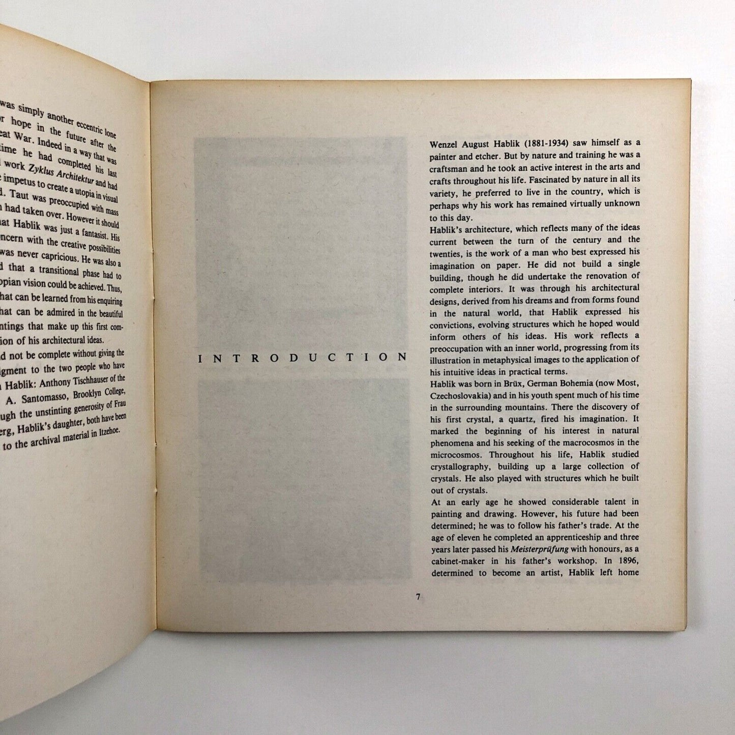 Wenzel Hablik Designer Utopian Architect Artist 1881-1934 | Architectural Association booklet