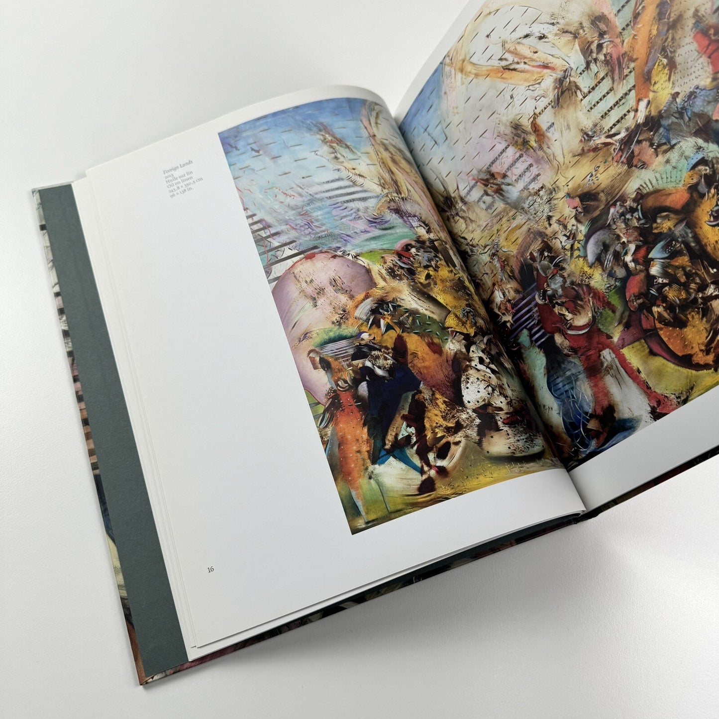 Ali Banisadr: In Medias Res | Galerie Thaddaeus Ropac text Philippe Dagen | 2015 catalogue