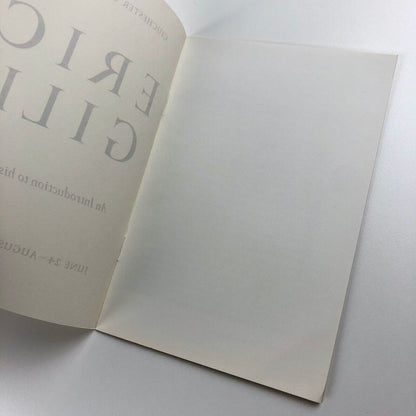 Eric Gill. An Introduction to his Work | Chichester City Museum, 1964