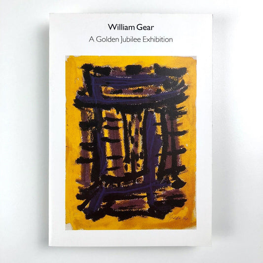 William Gear. A Golden Jubilee Exhibition – folding card | The Redfern Gallery 1997