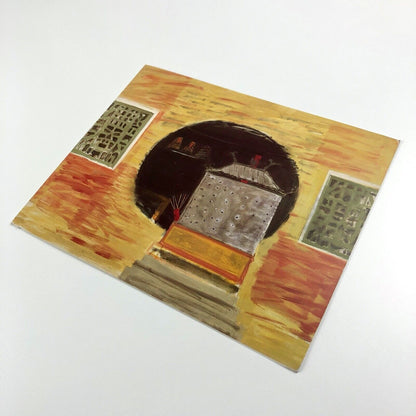 Folding card for Elizabeth Blackadder | Mercury Gallery, 1991