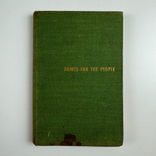 Homes for the People by The Association of Building Technicians | Elek 1945