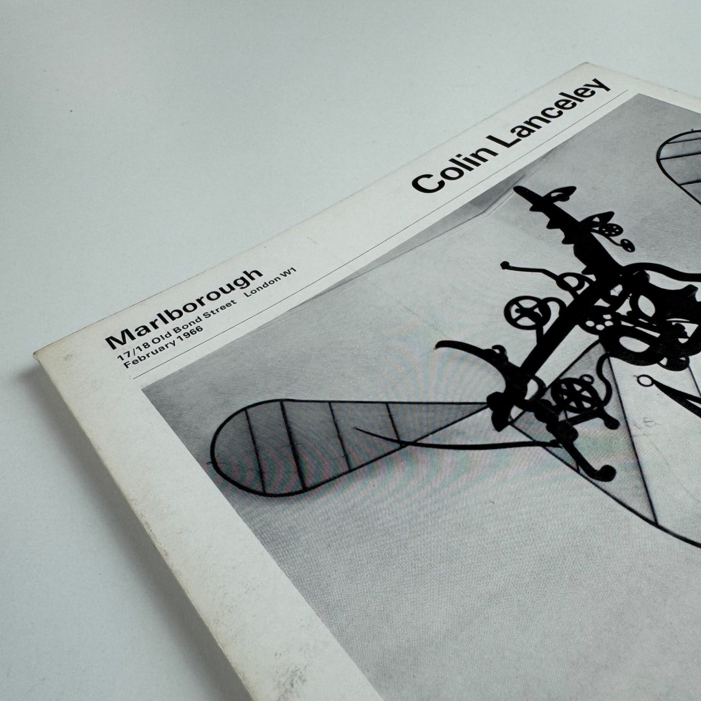 Colin Lanceley | Marlborough London February 1966 design by Gordon House